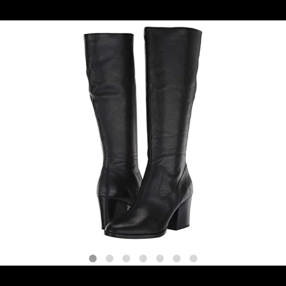 Born Elbe Women’s Boots Black Full Grain Leather - Picture 6 of 7